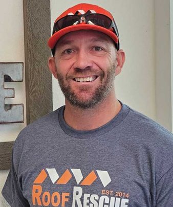 Coby Hill - Logistic Coordinator with Roof Rescue